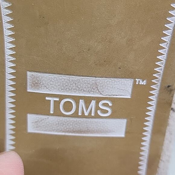 Toms Taupe Leather Ankle Boots Womens Size 7 - Picture 8 of 14